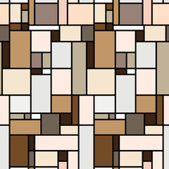 seamless pattern with abstract geometric shapes	