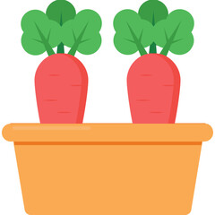 Carrot Vector Icon