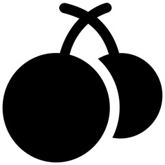Cherry Vector Icon