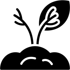 Sapling Vector Icon