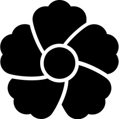 Pansy Vector Icon