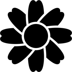 Rhododendron Vector Icon