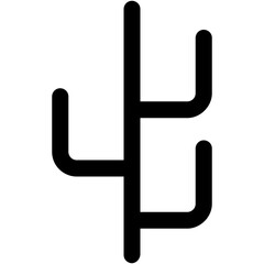 Cactus Vector Icon