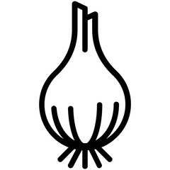 Garlic Vector Icon