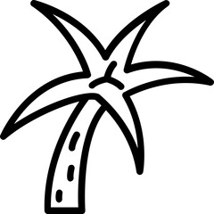 Palm Vector Icon