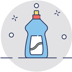 Liquidsoap Vector Icon 