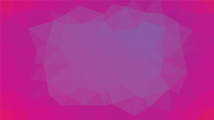 Obraz premium Multicolor polygon pattern. Low poly design. Vector illustration 