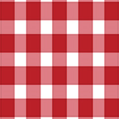 flat red plaid pattern design