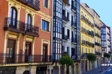 Fototapeta na wymiar Bilbao Buildings