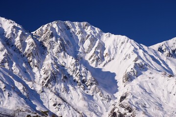 Winter scenery in Hakuba, Nagano