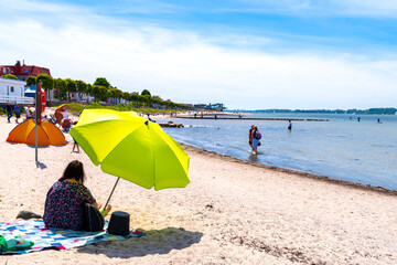 Baltic Sea resort Laboe, Schleswig-Holstein, Germany