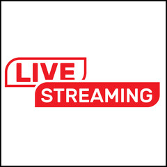 LIVE STREAMING VECTOR ICONS