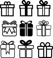 badges gifts for the holiday logo