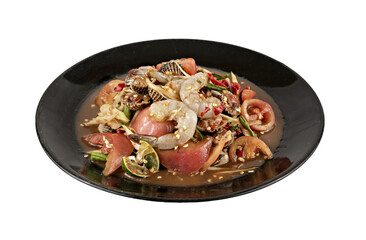 spicy seafood salad