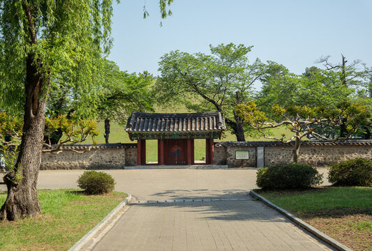 Daereungwon, a tourist attraction in Gyeongju