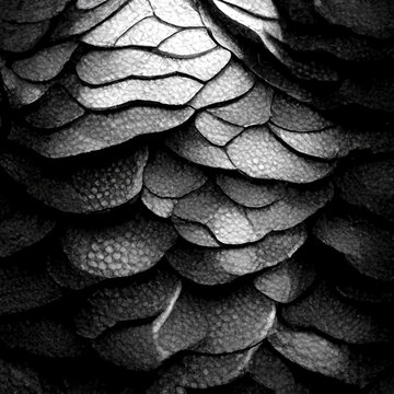 snake scale texture seamless monochrome