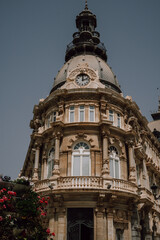 Fototapeta na wymiar City Hall Cartagena, Spain