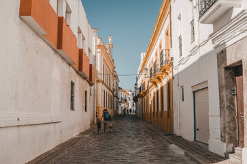 Street in Tarifa, Spain 
