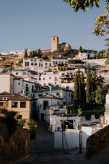 Fototapeta premium Houses of Albaícin, Granada, Spain 