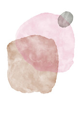 Watercolour Abstract Shape