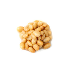 White Kidney Beans Isolated