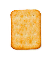 Crackers or biscuits. Cookies isolated