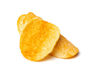 Potato Chips Isolated