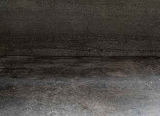 石のテーブル、石の壁の背景