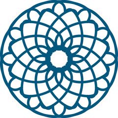 Circular Arabic Ornament