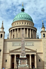 St. Nikolai-Kirche auf dem Marktplatz von Potsdam