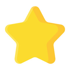 Gold star icon.