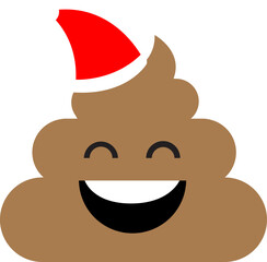 symbol cute poop flat design,  emoticons, icon, symbol