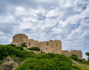 Naklejka premium castle on Rhodos