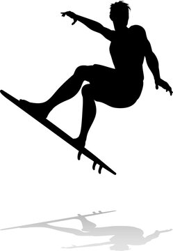 Surfer Silhouette