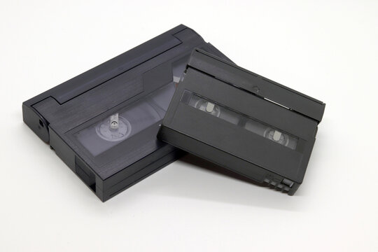 Old 8mm Video Cassette and Mini Dv
