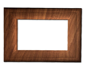 ABSTRACT WOODEN FRAME PHOTO 3D RENDER