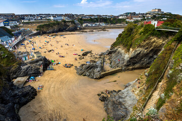 Cornwall village, England