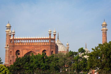 Fototapeta na wymiar Jama Masjid, Old town of Delhi, India.