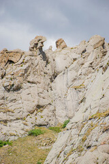 rock in the mountains of peninsula