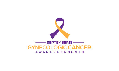 Gynecologic Cancer Awareness Month Vector Illustration  vector illustration