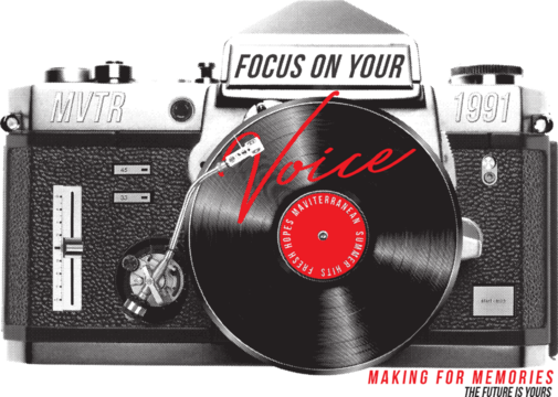 Camera focus on your voice