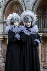 Mask in carnival of Venice