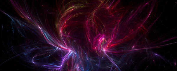 Dreamland background . Starry outer space background texture . Colorful Starry Night Sky Outer Space background. 3D illustration
