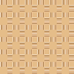 Minimon pattern, brown. Seamless geometric pattern. box, decoration,
