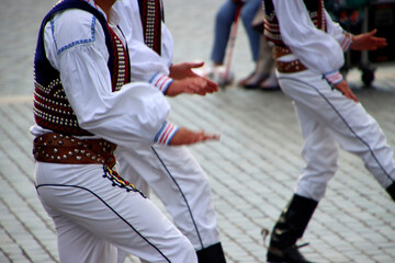 Slovak folk dance exhibition