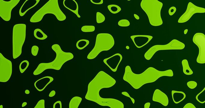 3d render with green surface of camouflage colors