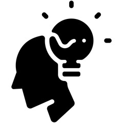 mind idea thinking icon