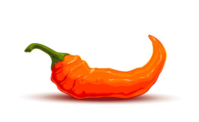 very hot chili pepper