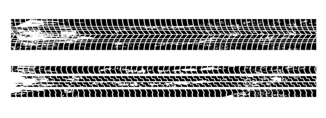 collection traces of tires black and white.  

black tire tracks on white background.tire tracks 

with separate grunge texture tire marks tire

