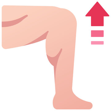 leg muscle increase icon